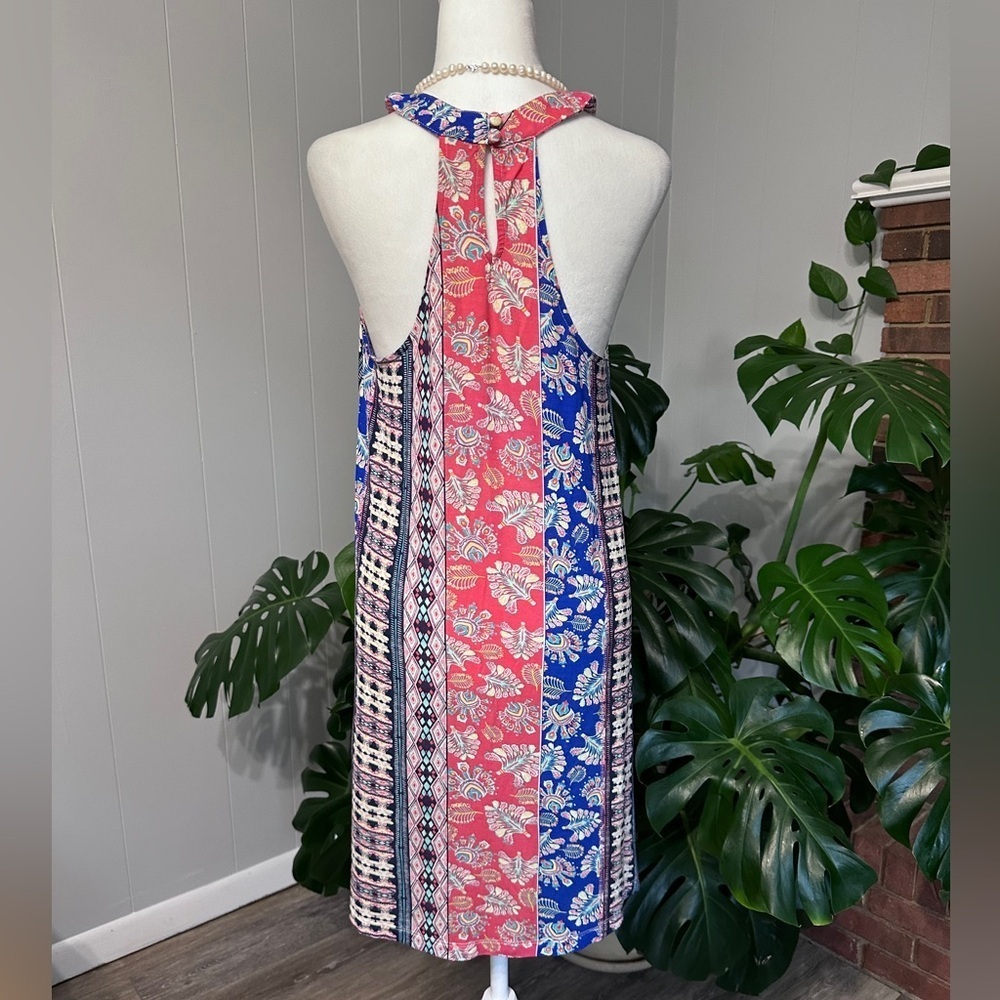🛍️Roxy colorful dress no sleeves size medium. - Picture 3 of 7